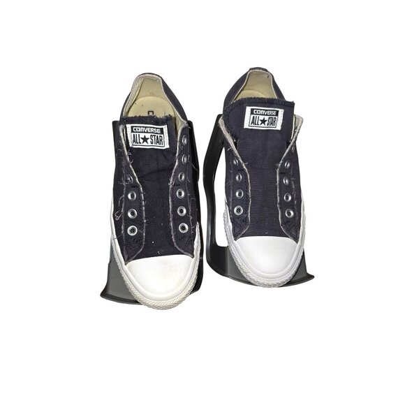 Converse All Star Unisex Low-Top Navy Canvas Sneakers Black White Size 9 W / 7 M - Picture 1 of 8